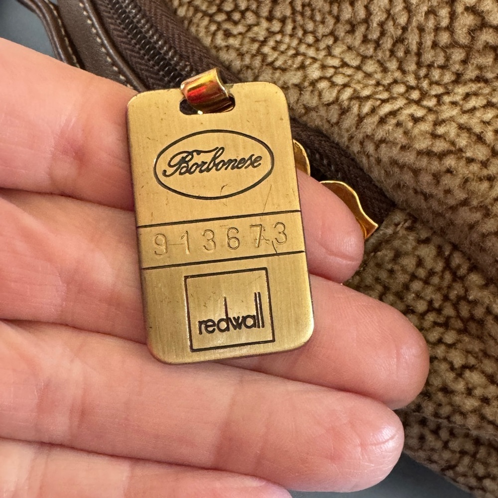 Borbonese Smallish Backpack With Adjustable Leath… - image 5